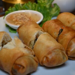 Vegetable Spring Rolls (4 pcs)