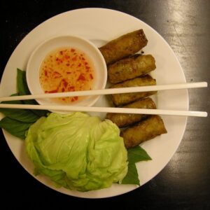 Pork Spring Rolls (4 pcs)
