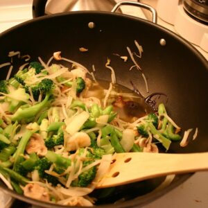 Chicken with Green Pepper & Black Bean Sauce