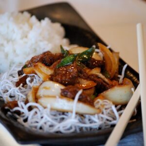 Beef in Szechuan Sauce